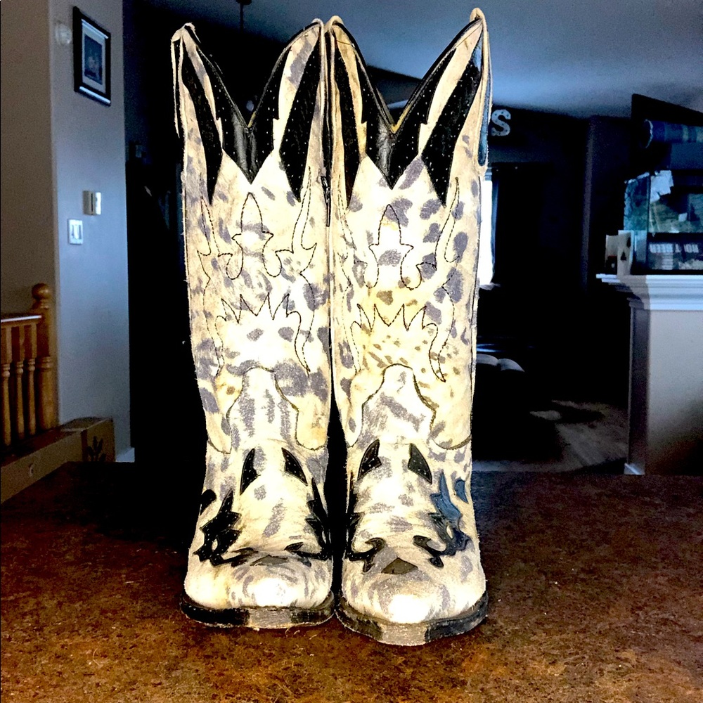 Vintage Pistolero Original Goodyear Welt Cowboy boots